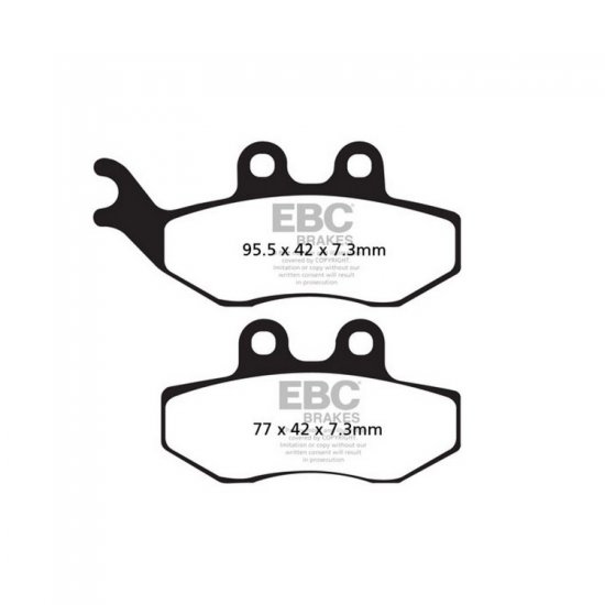 EBC ΣΕΤ ΤΑΚΑΚΙΑ 2 TEM. ΜΕΤΑΛΛΙΚΑ SCOOTER SFA194HH ( F / R ) EBC ΣΕΤ ΤΑΚΑΚΙΑ 2 TEM. ΜΕΤΑΛΛΙΚΑ SCOOTER SFA194HH ( F / R )