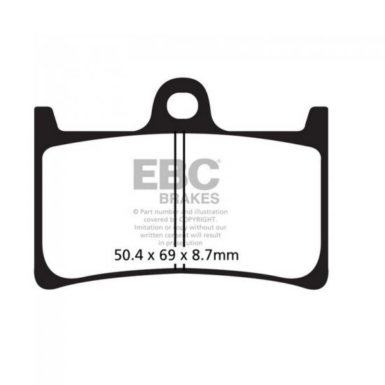 EBC ΣΕΤ ΤΑΚΑΚΙΑ 2 TEM. ΜΕΤΑΛΛΙΚΑ SCOOTER SFA252HH ( F ) EBC ΣΕΤ ΤΑΚΑΚΙΑ 2 TEM. ΜΕΤΑΛΛΙΚΑ SCOOTER SFA252HH ( F )