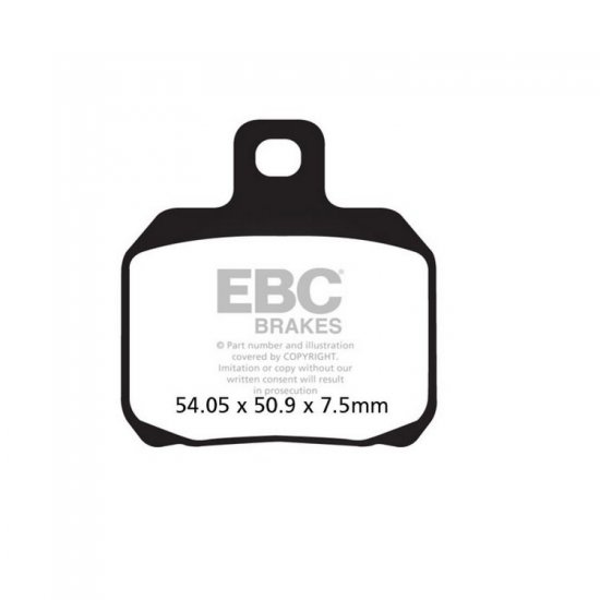 EBC ΣΕΤ ΤΑΚΑΚΙΑ 2 TEM. ΜΕΤΑΛΛΙΚΑ SCOOTER SFA266HH ( R ) EBC ΣΕΤ ΤΑΚΑΚΙΑ 2 TEM. ΜΕΤΑΛΛΙΚΑ SCOOTER SFA266HH ( R )