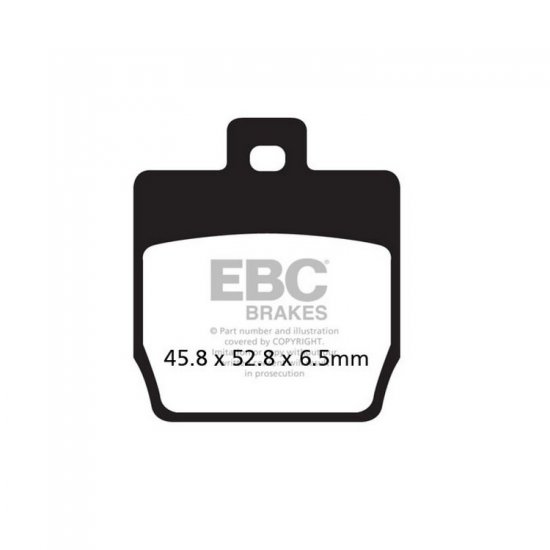 EBC ΣΕΤ ΤΑΚΑΚΙΑ 2 TEM. ΜΕΤΑΛΛΙΚΑ SCOOTER SFA268HH ( F ) EBC ΣΕΤ ΤΑΚΑΚΙΑ 2 TEM. ΜΕΤΑΛΛΙΚΑ SCOOTER SFA268HH ( F )