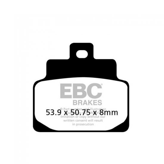EBC ΣΕΤ ΤΑΚΑΚΙΑ 2 TEM. ΜΕΤΑΛΛΙΚΑ SCOOTER SFA301HH ( F ) EBC ΣΕΤ ΤΑΚΑΚΙΑ 2 TEM. ΜΕΤΑΛΛΙΚΑ SCOOTER SFA301HH ( F )