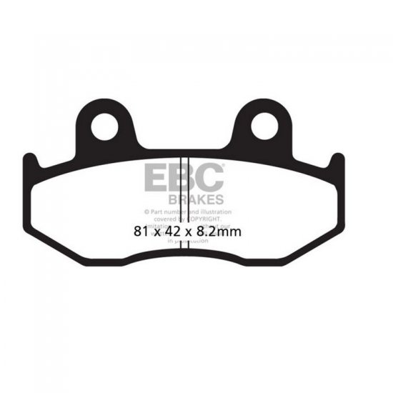 EBC ΣΕΤ ΤΑΚΑΚΙΑ 2 TEM. ΜΕΤΑΛΛΙΚΑ SCOOTER SFA323/3HH ( F / R ) EBC ΣΕΤ ΤΑΚΑΚΙΑ 2 TEM. ΜΕΤΑΛΛΙΚΑ SCOOTER SFA323/3HH ( F / R )