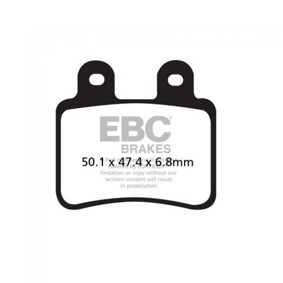 EBC ΣΕΤ ΤΑΚΑΚΙΑ 2 TEM. ΜΕΤΑΛΛΙΚΑ SCOOTER SFA350HH ( F / R ) EBC ΣΕΤ ΤΑΚΑΚΙΑ 2 TEM. ΜΕΤΑΛΛΙΚΑ SCOOTER SFA350HH ( F / R )