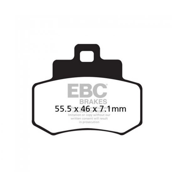 EBC ΣΕΤ ΤΑΚΑΚΙΑ 2 TEM. ΜΕΤΑΛΛΙΚΑ SCOOTER SFA356HH ( R ) EBC ΣΕΤ ΤΑΚΑΚΙΑ 2 TEM. ΜΕΤΑΛΛΙΚΑ SCOOTER SFA356HH ( R )