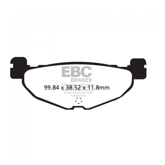 EBC ΣΕΤ ΤΑΚΑΚΙΑ 2 TEM. ΜΕΤΑΛΛΙΚΑ SCOOTER  SFA408HH ( R )