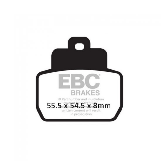 EBC ΣΕΤ ΤΑΚΑΚΙΑ 2 TEM. ΜΕΤΑΛΛΙΚΑ SCOOTER SFA425HH ( R ) EBC ΣΕΤ ΤΑΚΑΚΙΑ 2 TEM. ΜΕΤΑΛΛΙΚΑ SCOOTER SFA425HH ( R )