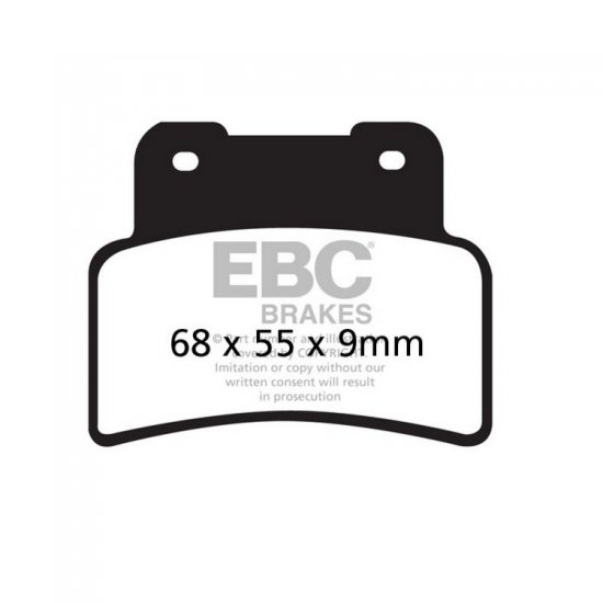 EBC ΣΕΤ ΤΑΚΑΚΙΑ 2 TEM. ΜΕΤΑΛΛΙΚΑ SCOOTER SFA432HH ( F ) EBC ΣΕΤ ΤΑΚΑΚΙΑ 2 TEM. ΜΕΤΑΛΛΙΚΑ SCOOTER SFA432HH ( F )