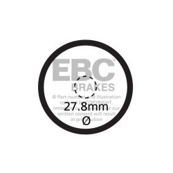 EBC ΣΕΤ ΤΑΚΑΚΙΑ 2 TEM. ΗΜΙΜΕΤΑΛΙΚΑ SCOOTER  SFA621V ( R ) EBC ΣΕΤ ΤΑΚΑΚΙΑ 2 TEM. ΗΜΙΜΕΤΑΛΙΚΑ SCOOTER  SFA621V ( R )