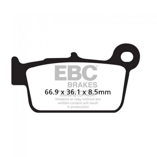 EBC ΣΕΤ ΤΑΚΑΚΙΑ 2 TEM. ΜΕΤΑΛΛΙΚΑ ATV FA367/2R ( R ) EBC ΣΕΤ ΤΑΚΑΚΙΑ 2 TEM. ΜΕΤΑΛΛΙΚΑ ATV FA367/2R ( R )
