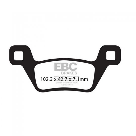 EBC ΣΕΤ ΤΑΚΑΚΙΑ 2 TEM. ΜΕΤΑΛΛΙΚΑ ATV FA600/2R ( R ) EBC ΣΕΤ ΤΑΚΑΚΙΑ 2 TEM. ΜΕΤΑΛΛΙΚΑ ATV FA600/2R ( R )