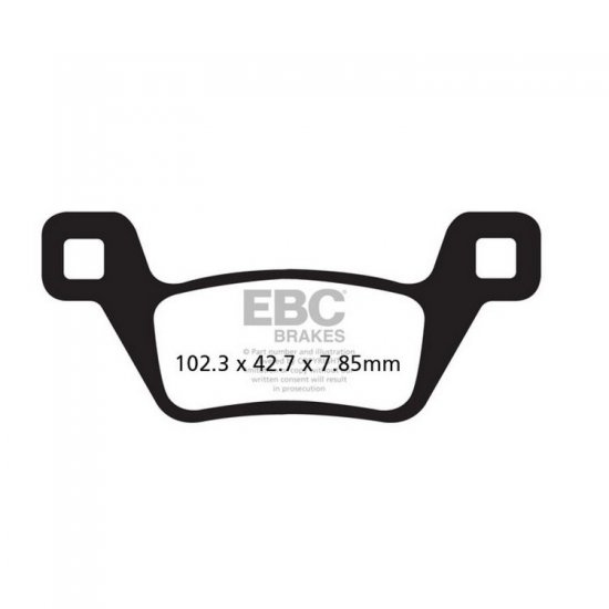 EBC ΣΕΤ ΤΑΚΑΚΙΑ 2 TEM. ΜΕΤΑΛΛΙΚΑ ATV FA600R ( F ) EBC ΣΕΤ ΤΑΚΑΚΙΑ 2 TEM. ΜΕΤΑΛΛΙΚΑ ATV FA600R ( F )