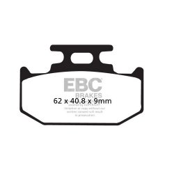 EBC ΣΕΤ ΤΑΚΑΚΙΑ 2 TEM. CARBON ENDURO FA152TT ( F / R ) EBC ΣΕΤ ΤΑΚΑΚΙΑ 2 TEM. CARBON ENDURO FA152TT ( F / R )