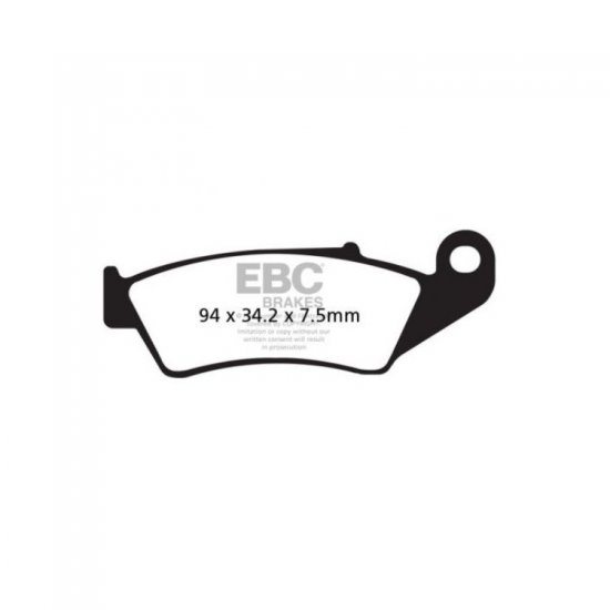 EBC ΣΕΤ ΤΑΚΑΚΙΑ 2 TEM. CARBON ENDURO FA185TT ( F ) EBC ΣΕΤ ΤΑΚΑΚΙΑ 2 TEM. CARBON ENDURO FA185TT ( F )
