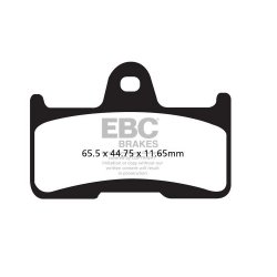 EBC ΣΕΤ ΤΑΚΑΚΙΑ 2 TEM. CARBON ENDURO FA344TT ( R )