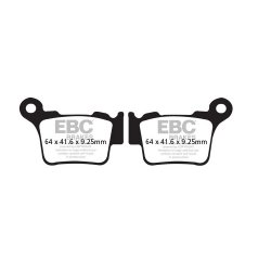 EBC ΣΕΤ ΤΑΚΑΚΙΑ 2 TEM. CARBON ENDURO FA368TT ( R )