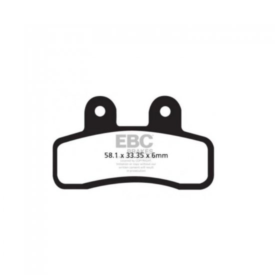 EBC ΣΕΤ ΤΑΚΑΚΙΑ 2 TEM. ΟΡΓΑΝΙΚΑ FA448 ( F / R ) EBC ΣΕΤ ΤΑΚΑΚΙΑ 2 TEM. ΟΡΓΑΝΙΚΑ FA448 ( F / R )