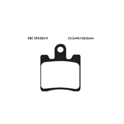 EBC ΣΕΤ ΤΑΚΑΚΙΑ 2 TEM. ΟΡΓΑΝΙΚΑ SCOOTER SFA283 ( F ) EBC ΣΕΤ ΤΑΚΑΚΙΑ 2 TEM. ΟΡΓΑΝΙΚΑ SCOOTER SFA283 ( F )