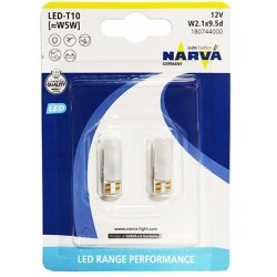 ΛΑΜΠΕΣ ΨΕΙΡΕΣ ΑΚΑΛΥΚΕΣ LED T10 NARVA W5W 6000K ΛΑΜΠΕΣ ΨΕΙΡΕΣ ΑΚΑΛΥΚΕΣ LED T10 NARVA W5W 6000K
