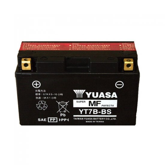 ΜΠΑΤΑΡΙΑ YUASA TAIWAN YT7B-BS ΜΕ ΥΓΡΑ ΜΠΑΤΑΡΙΑ YUASA TAIWAN YT7B-BS ΜΕ ΥΓΡΑ