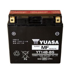 ΜΠΑΤΑΡΙΑ YUASA TAIWAN YT14B-BS   ΜΕ ΥΓΡΑ