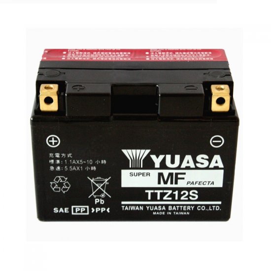 ΜΠΑΤΑΡΙΑ YUASA TAIWAN TTZ12S ΜΕ ΥΓΡΑ ΜΠΑΤΑΡΙΑ YUASA TAIWAN TTZ12S ΜΕ ΥΓΡΑ