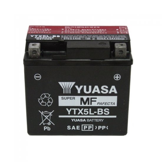 ΜΠΑΤΑΡΙΑ YUASA ROC YTX5L-BS ΜΠΑΤΑΡΙΑ YUASA ROC YTX5L-BS