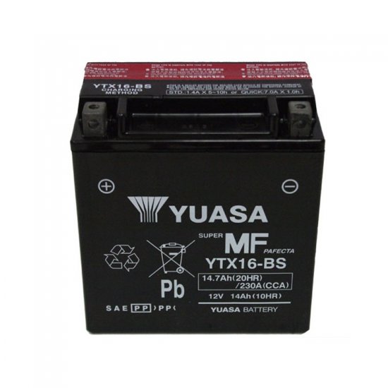 ΜΠΑΤΑΡΙΑ YUASA ROC YTX16-BS ΜΠΑΤΑΡΙΑ YUASA ROC YTX16-BS