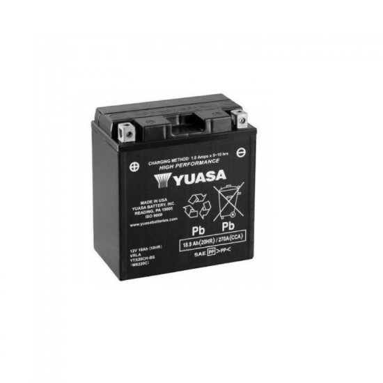 ΜΠΑΤΑΡΙΑ YUASA USA YTX20CH-BS ΜΠΑΤΑΡΙΑ YUASA USA YTX20CH-BS