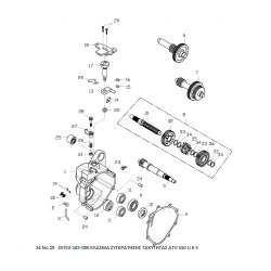34 ΕΛΑΣΜΑ ΣΥΓΚΡΑΤΗΣΗΣ ΤΑΧΥΤΗΤΑΣ  ADLY PARTFINDER ATV 150 U II S 35753-183-000