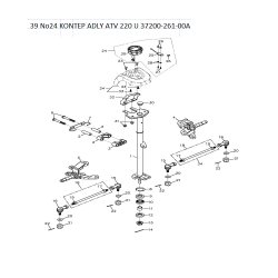 39 ΚΟΝΤΕΡ ADLY PARTFINDER ATV 220U 37200-261-00A