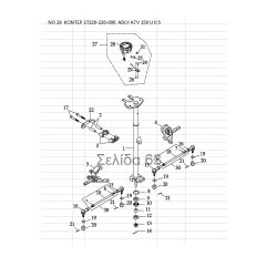 32 ΚΟΝΤΕΡ ADLY PARTFINDER ATV 150 U S 37220-169-000