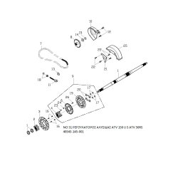 31 ΡΕΓΟΥΛΑΤΟΡΟΣ ΑΛΥΣΙΔΑΣ ADLY PARTFINDER ATV 50 150 40543-145-001