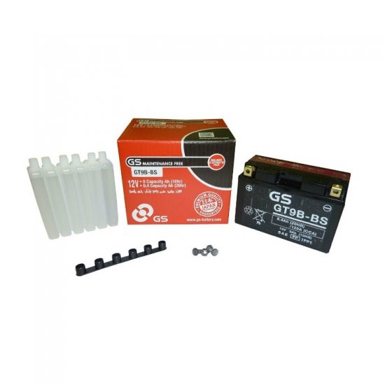ΜΠΑΤΑΡΙΑ GS GT9B-BS / ΥΤ9Β-BS (με υγρα) TAIWAN ΜΠΑΤΑΡΙΑ GS GT9B-BS / ΥΤ9Β-BS (με υγρα) TAIWAN