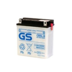 ΜΠΑΤΑΡΙΑ GS CB5L-BS / YB5L-Β (με υγρά) INDO