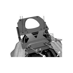 ΜΠΡΑΤΣΑ ΣΧΑΡΑΣ GIVI 4106FZ KAWASAKI ZZR 1400 12 > 19  