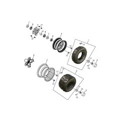 ΕΜΠΡΟΣ ΚΕΝΤΡΟ ΖΑΝΤΑΣ ADLY PARTFINDER ATV 50 150 280 300 320 500 42036-169-000