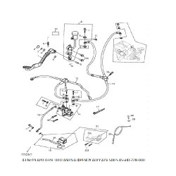 43 ΑΡΙΣΤΕΡΗ ΠΙΣΩ ΑΝΤΛΙΑ ΦΡΕΝΟΥ ADLY PARTFINDER ATV 500 S 45500-228-000