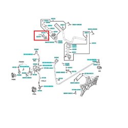 ΜΑΝΕΤΑ ΔΕΞΙΑ KYMCO 300 i XITING DOWNTOWN 300