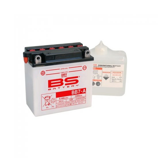 ΜΠΑΤΑΡΙA BS BATTERY BB7-A ( YB7-A ) 105A