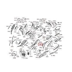 ΠΛΑΣΤΙΚΟ ΠΡΟΣΤΑΤΕΥΤΙΚΟ ΚΑΠΑΚΙΟΥ ΔΕΞΙ ΜΑΥΡΟ K-XCT 300