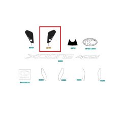 ΑΥΤΟΚΟΛΛΗΤΟ ΦΤΕΡΟΥ  ABS ΑΡΙΣΤΕΡΟ ΜΑΤ XCITING 400 i