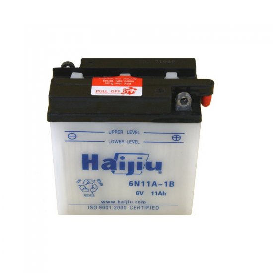 ΜΠΑΤΑΡΙΑ HAIJIU 6N11A-1B (122-62-131) --- + * ΜΠΑΤΑΡΙΑ HAIJIU 6N11A-1B (122-62-131) --- + *