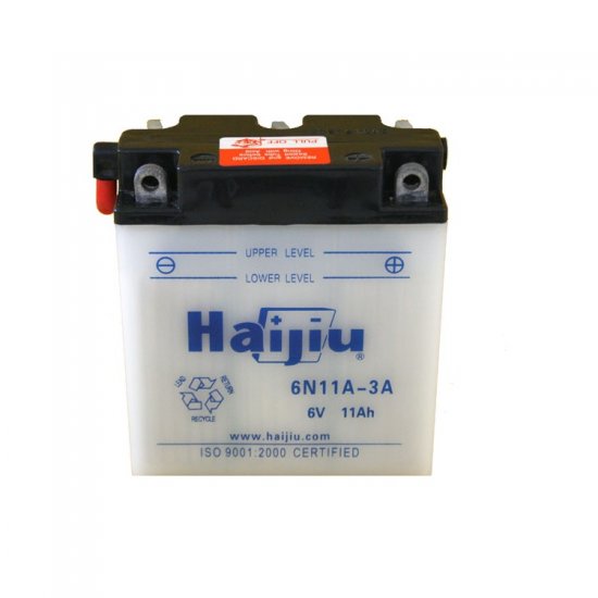 ΜΠΑΤΑΡΙΑ HAIJIU 6N11A-3A (122-62-131) * --- + ΜΠΑΤΑΡΙΑ HAIJIU 6N11A-3A (122-62-131) * --- +