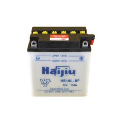 ΜΠΑΤΑΡΙΑ HAIJIU HB10L-BP  (YB10L-BP)       (135-90-145)   --- + *