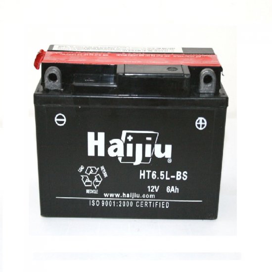 ΜΠΑΤΑΡΙΑ HAIJIU HT6.5L-BS Μ/Υ (137-66-100) --- + ΜΠΑΤΑΡΙΑ HAIJIU HT6.5L-BS Μ/Υ (137-66-100) --- +