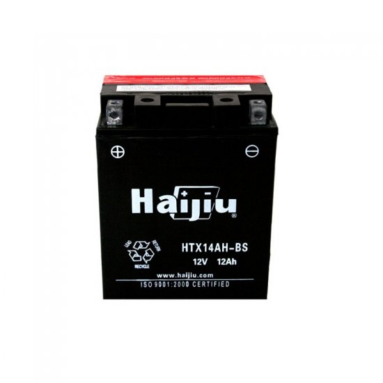 ΜΠΑΤΑΡΙΑ HAIJIU HTX14AH-BS (YTX14AH-BS)  Μ/Υ (HB14-A2/B2) (134-89-166) + ---