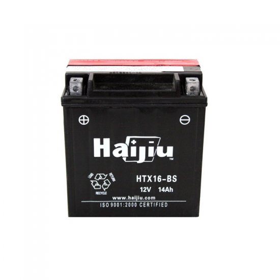 ΜΠΑΤΑΡΙΑ HAIJIU HTX16-BS (YTX16-BS) Μ/Υ (150-87-161) + --- ΜΠΑΤΑΡΙΑ HAIJIU HTX16-BS (YTX16-BS) Μ/Υ (150-87-161) + ---