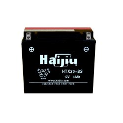 ΜΠΑΤΑΡΙΑ HAIJIU HTX20-BS (YTX20L-BS)    Μ/Υ      (175-87-155)   + ---