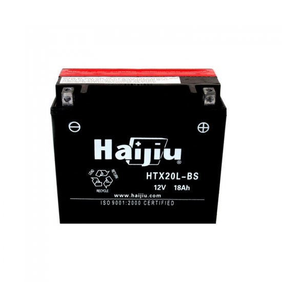 ΜΠΑΤΑΡΙΑ HAIJIU HTX20L-BS (YTX20L-BS) Μ/Υ (175-87-155) --- + ΜΠΑΤΑΡΙΑ HAIJIU HTX20L-BS (YTX20L-BS) Μ/Υ (175-87-155) --- +
