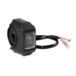 ΔΙΑΚΟΠΤΗΣ ΑΔΙΑΒΡΟΧΟΣ LAMPA 12V 6A ΤΙΜΟΝΙΟΥ  22mm UNIVERSAL  ΔΙΑΚΟΠΤΗΣ ΑΔΙΑΒΡΟΧΟΣ LAMPA 12V 6A ΤΙΜΟΝΙΟΥ  22mm UNIVERSAL